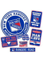 New York Rangers Ultimate Fan Set Sign