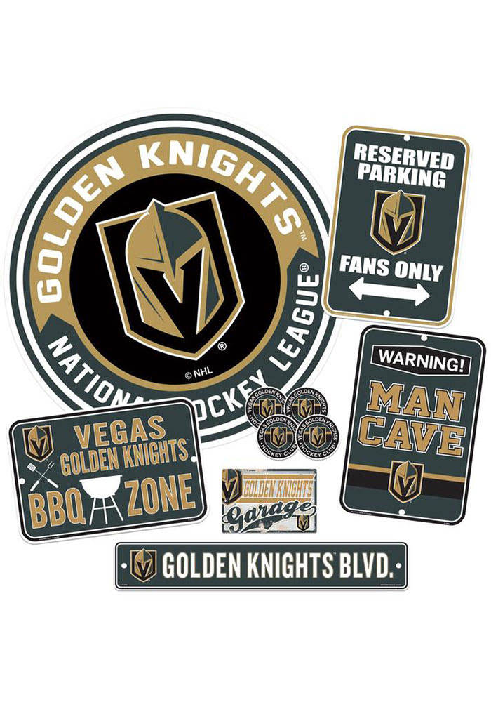 Vegas Golden Knights Ultimate Fan Set Sign