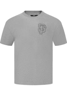 Pro Standard San Francisco Giants Grey Neutral Short Sleeve Fashion T Shirt