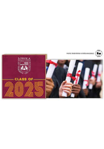 Loyola Ramblers Class of 2025 unique photo frame Picture Frame - Maroon