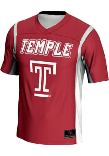 ProSphere Temple Owls Youth Red Rival Football Jersey