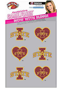 Iowa State Cyclones 6pk Fandazzler Tattoo