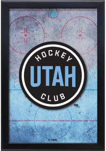 Utah Hockey Club Snap Frame LED Sign - Black