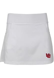Utah Utes Girls White Sara Shorts