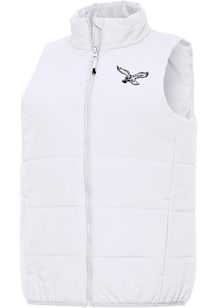 Antigua Philadelphia Eagles Womens White Experience Vest