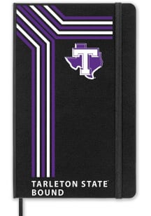 Tarleton State Texans School Bound team logo Notebook and Folder - Black