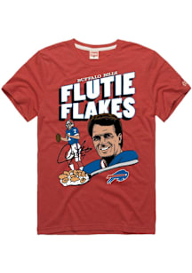 Doug Flutie Buffalo Bills Red Flutie Flakes Short Sleeve Fashion Player T Shirt