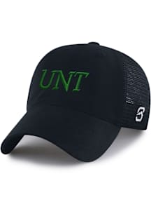 Summit Sportswear North Texas Mean Green The DT Adjustable Hat - Black