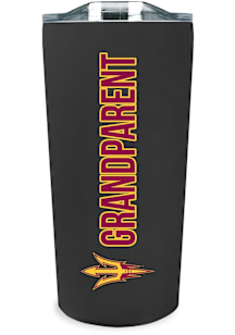 Arizona State Sun Devils 18oz Grandparent SS Soft Touch Stainless Steel Tumbler - Maroon