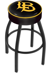 Cal State Long Beach Swivel Pub Stool - Black