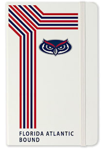 Florida Atlantic Owls School Bound team logo Notebook and Folder - White