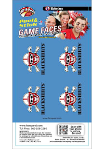 Nebraska Cornhuskers 4pk Waterless Tattoo