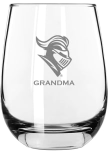 White Rutgers Scarlet Knights Grandma 15oz Stemless Wine Glass