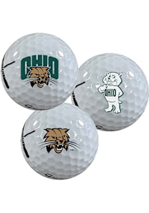 Ohio Bobcats team logo Golf Balls