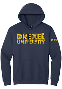 Summit Sportswear Drexel Dragons Mens Navy Blue Admitted Students Day 2018 Long Sleeve Hoodie