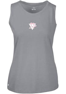 Levelwear Pittsburgh Penguins Womens Grey Macy Logo Tank Top