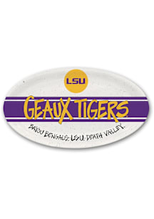 LSU Tigers 6.7" x 12.25" Team Slogan Serving Tray