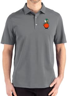 Cutter and Buck UCF Knights Graphite Vault Advantage Refresh Pique Big and Tall Polo
