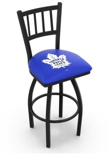 Toronto Maple Leafs Swivel Counter Pub Stool - Black