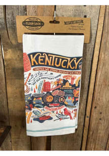 Kentucky State Map Icon Towel
