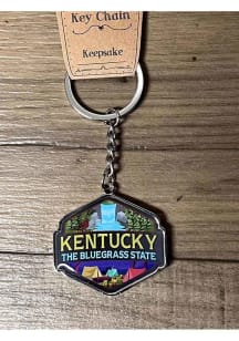Kentucky Badge Keychain