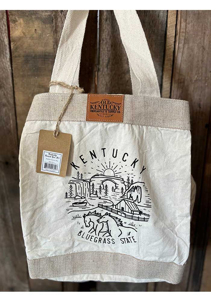 Kentucky Line Art Reusable Bag