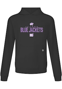 Levelwear Columbus Blue Jackets Mens Black Relay Carve Hood