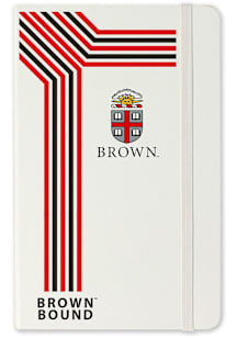 Brown Bears School Bound team logo Notebook and Folder - White