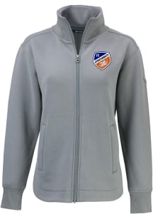 Cutter and Buck FC Cincinnati Womens Graphite Roam Light Weight Jacket