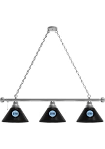 Utah Hockey Club 3 Shade Silver Billiard Lamp