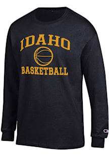 Champion Idaho Vandals Black Basketball Jersey Long Sleeve T Shirt