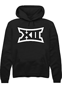 Summit Sportswear Big 12 Mens Black Primary Logo Long Sleeve Hoodie