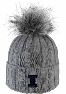 LogoFit Illinois Fighting Illini Grey Alps Womens Knit Hat
