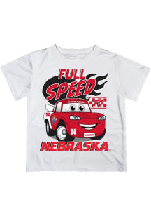 Infant Nebraska Cornhuskers White Vive La Fete Full Speed Short Sleeve T-Shirt