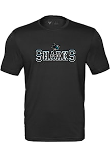 Levelwear San Jose Sharks Black Anthem Journey Short Sleeve T Shirt