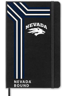 Nevada Wolf Pack School Bound team logo Notebook and Folder - Black