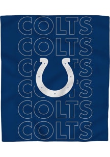 Indianapolis Colts Prima Wordmark Fleece Blanket