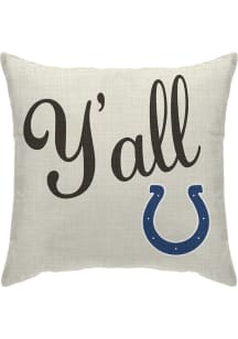 Indianapolis Colts Yall Pillow