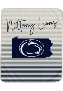 Penn State Nittany Lions State Stripe Fleece Blanket