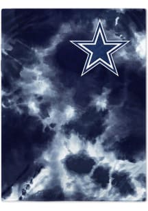 Dallas Cowboys Tie Dye Fleece Blanket