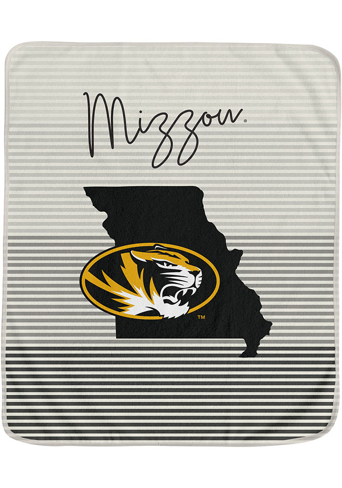 Missouri Tigers State Stripe Fleece Blanket