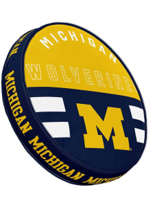 Michigan Wolverines Circle Sqwish Pillow Pillow