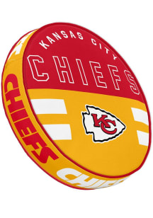 Kansas City Chiefs Circle Sqwish Pillow Pillow