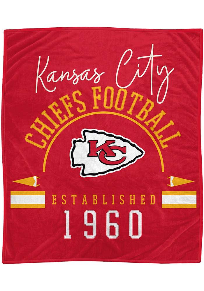 Kansas City Chiefs 60x70 Vintage Fleece Blanket