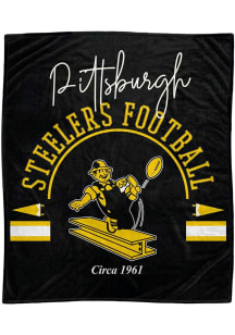 Pittsburgh Steelers 60x70 Vintage Fleece Blanket