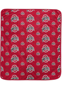 Ohio State Buckeyes Repeat Tonal 50x60 Fleece Blanket