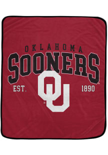 Oklahoma Sooners 50x60 Vintage Arch Fleece Blanket