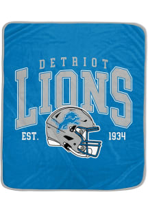 Detroit Lions 50x60 Vintage Arch Fleece Blanket