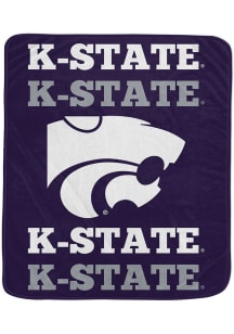 Purple K-State Wildcats Repeat Refresh 60x70 Fleece Blanket