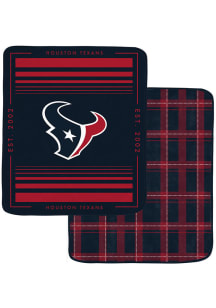 Houston Texans Basic Block Double-sided 60x70 Fleece Blanket